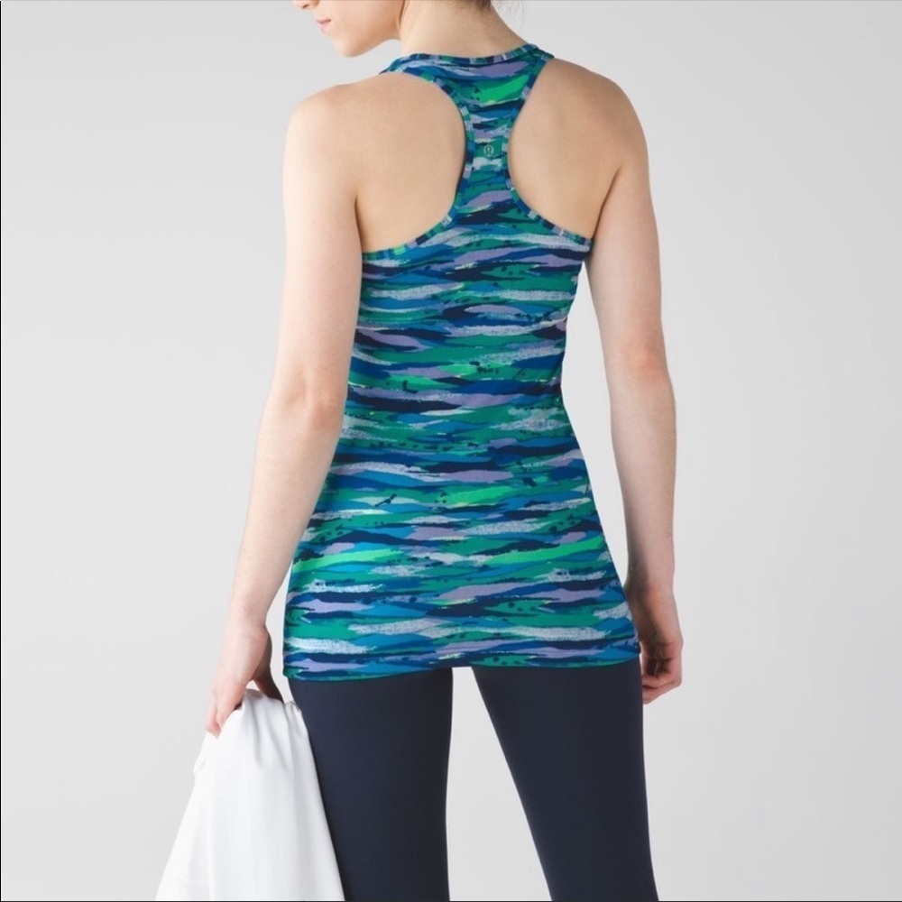 Lululemon Cool Racerback Seven Wonders Tank Top